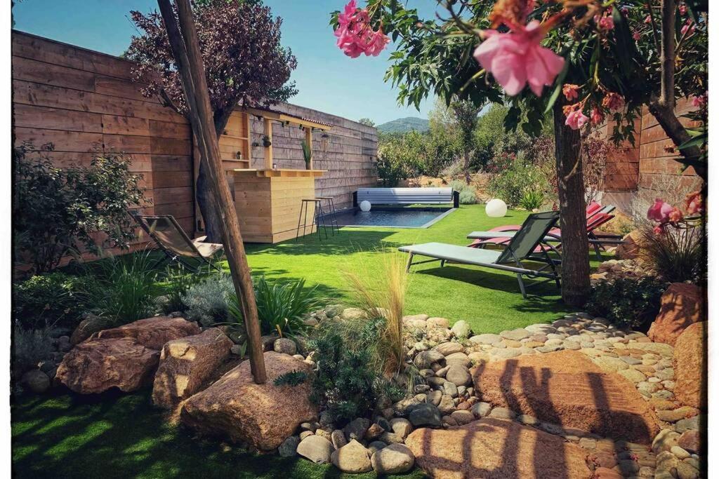 Villa Vita, Piscine Privee Chauffee & Jacuzzi Privatif, 5Mn Des Plages Porto-Vecchio  Eksteriør billede